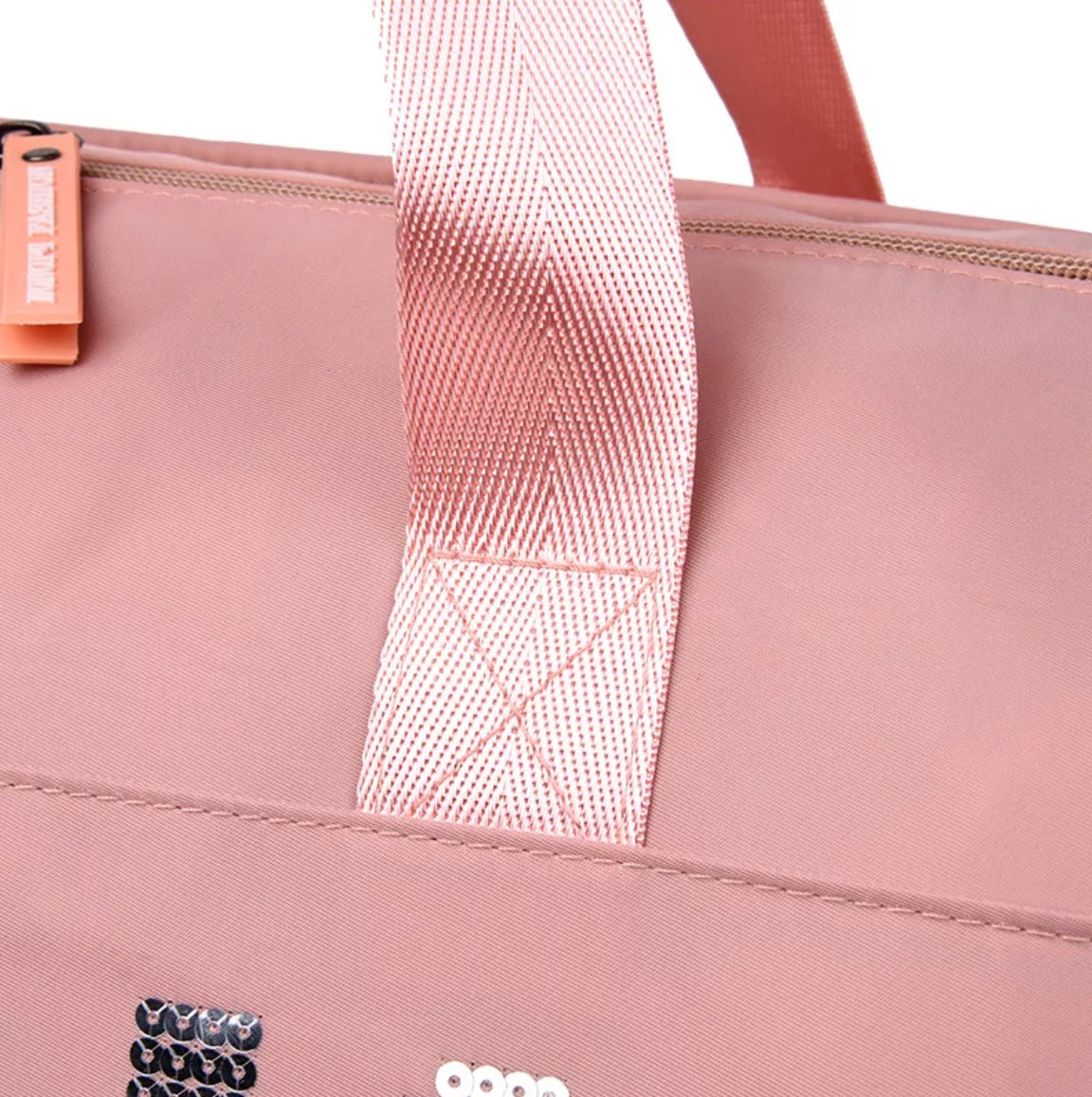 Pink Duffel Bag | Fitness Shoulder Bag For Women