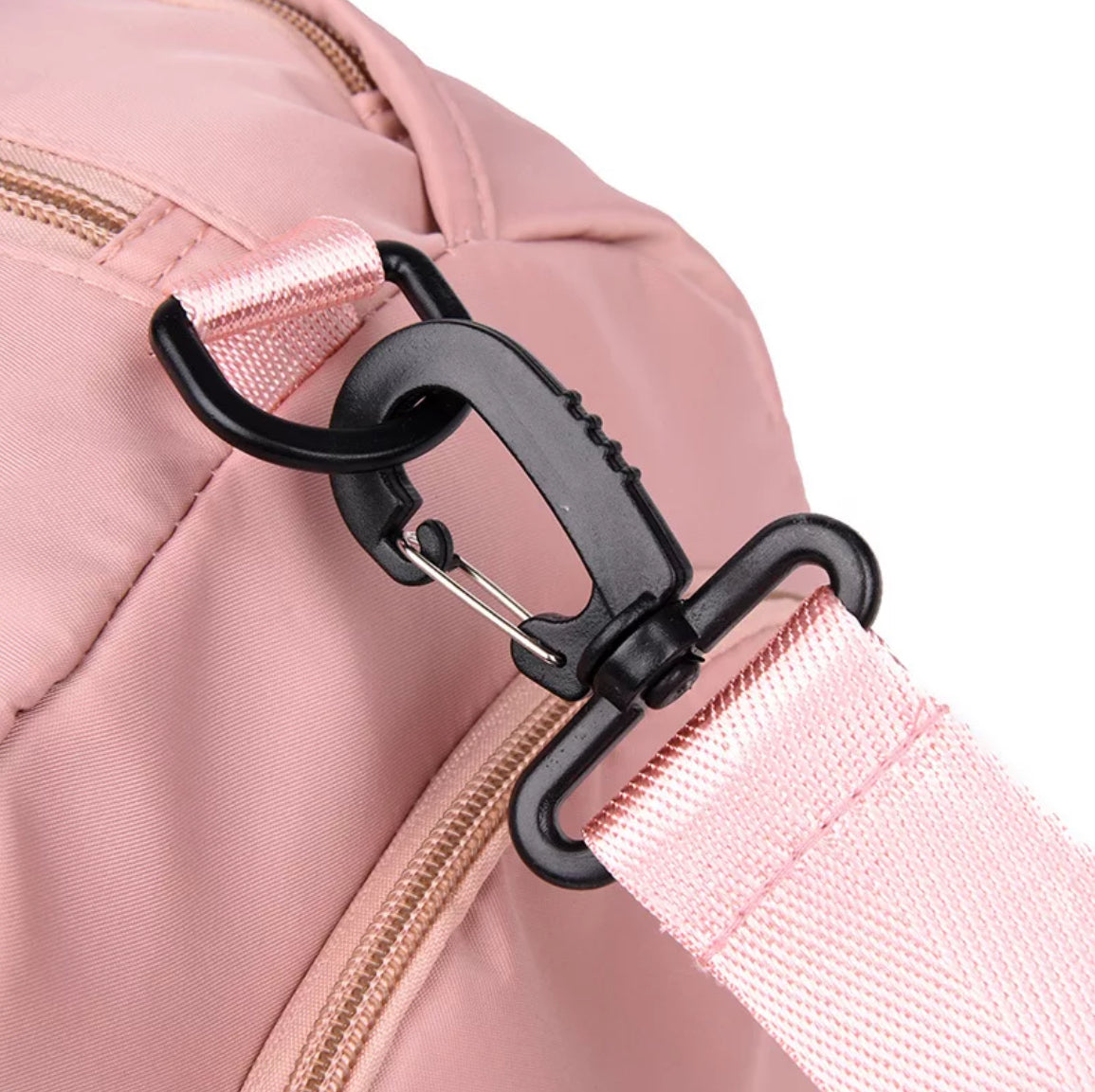 Pink Duffel Bag | Fitness Shoulder Bag For Women