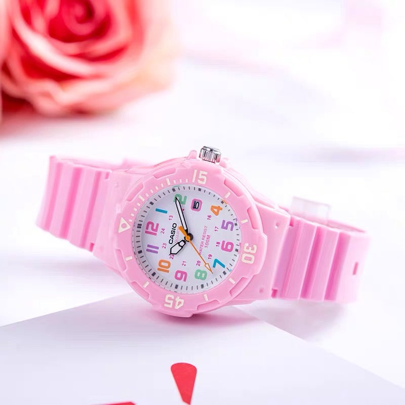 Casio Analogue Stylish Watch Rose & White  | G08