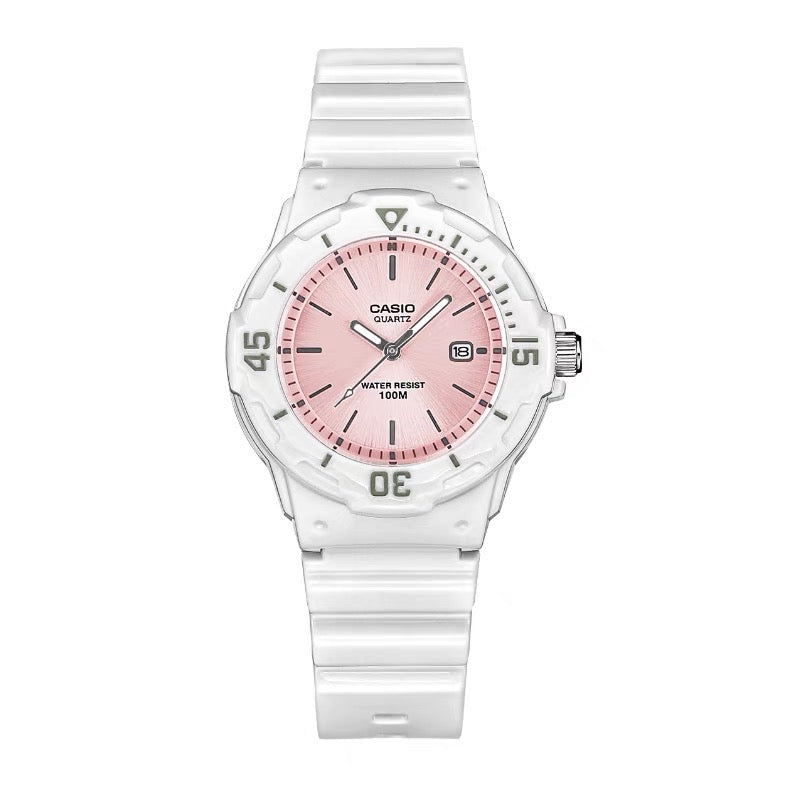 Women Casio Analog Watch White & Rose | G11 - CWG011/291