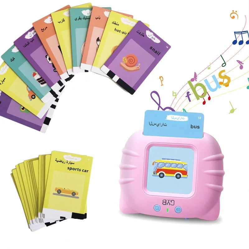 Preschool Typewriter Children Gift | Card Word Reader Early Education Toy