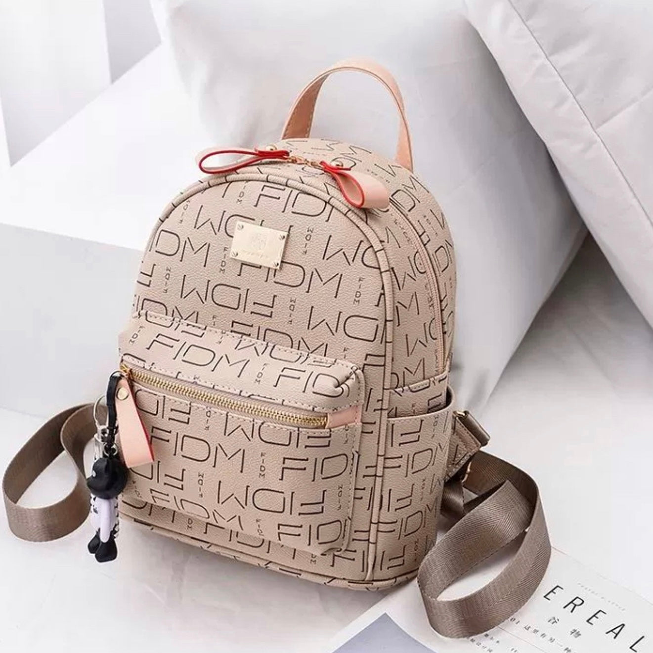 Luxury Fashion Small Backpack Alfa Women | Printed Trendy Backpack Zaappy