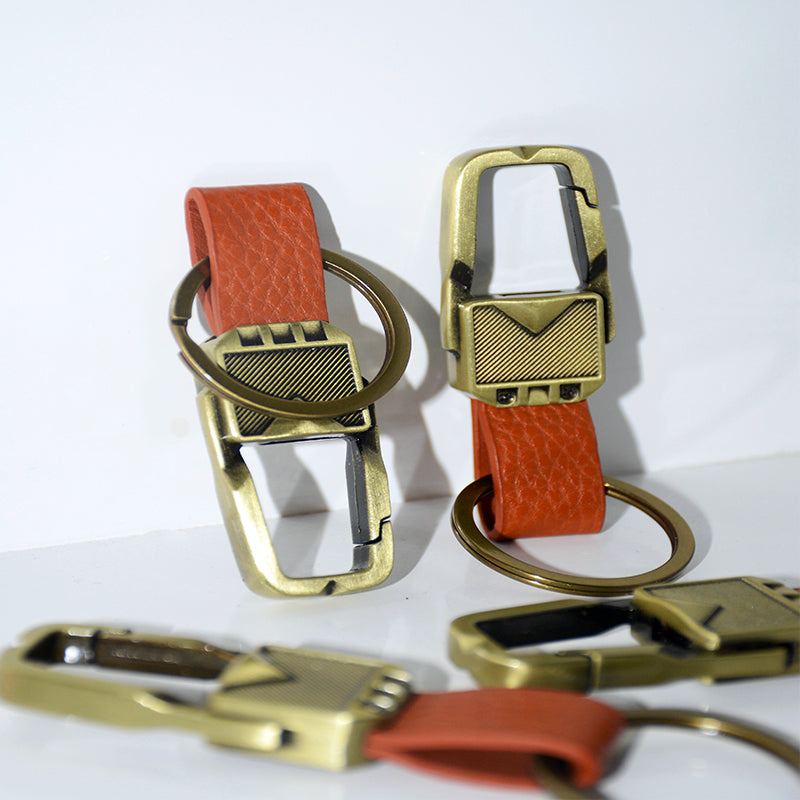 Buy Clip Type Leather Key Chain Key Holder – Zaappy.com