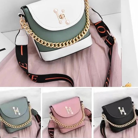 Hand Held Bucket Shoulder Bag For Women