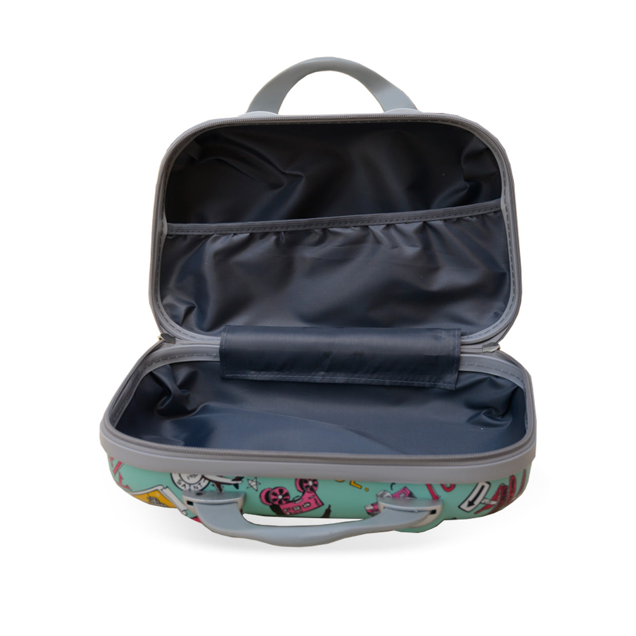 4 Pcs Full Set Green Paris 4 Wheel Printed Spinner Wheel Luggage
