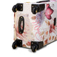 best quality 4 wheel butterfly printed luggage Zaappy