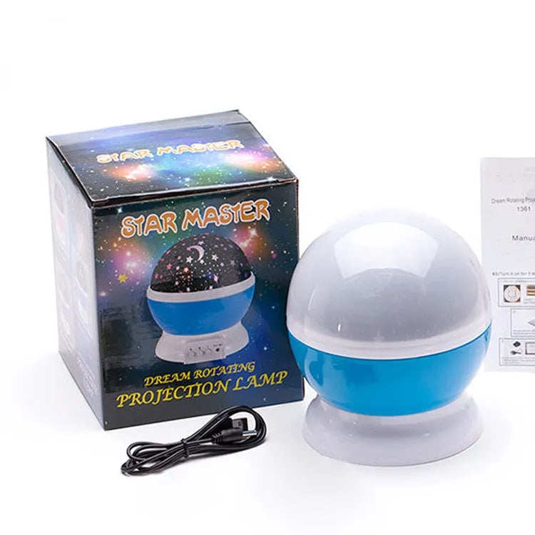 Multi Colour Dream Master | Star Rotating Projection Lamp