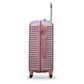 4 Pcs Set 7” 20” 24” 28 Inches Lightweight ABS Luggage Square Cut Rose Gold | Hard Case Trolley Bag
