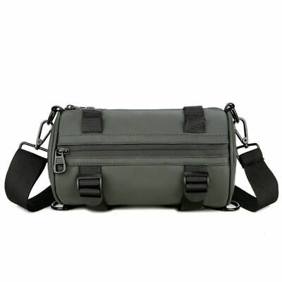 Men's Crossbody Travel Mini Bag | Cylinder Trunkey Bag