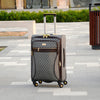 VL PU Leather Material Luggage | Soft Shell Four Wheel Trolley Bag | 4 Pcs Set 7, 20, 24 and 28 Inches
