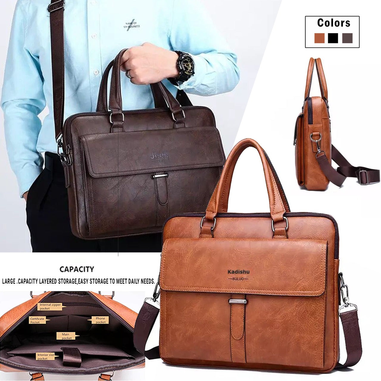 Men Business Bag & Laptop Briefcase Bags - Business Laptop Bag