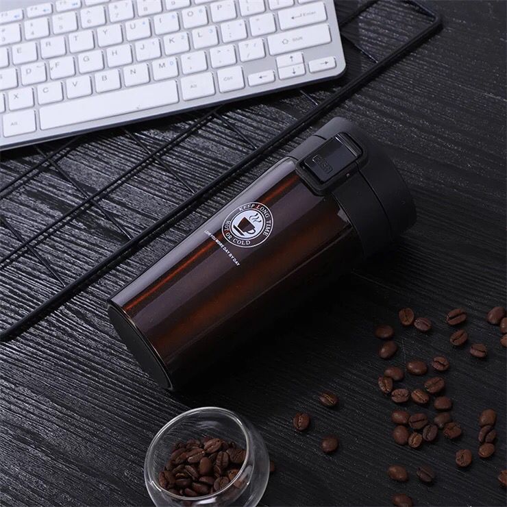 Hot Coffee Mug 380ml | Office Coffee Bottle | Hot Water Bottle