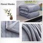 Marbella plain Double Blanket King Size | Marbella Flannel Blanket Zaappy