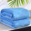 Marbella Plain Single Blanket | Marbella Flannel Blanket