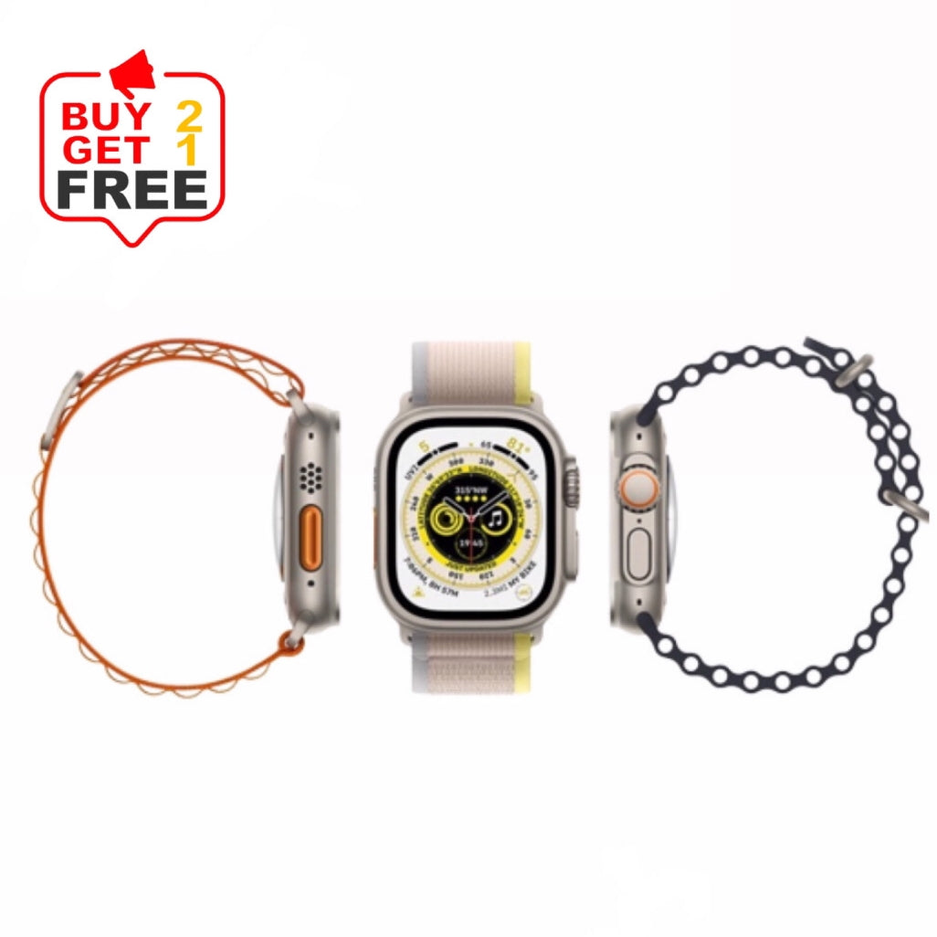 Ultra 8 Smart Watch 49mm With Bluetooth Calling | Buy 2 Get 1 Free Zaappy