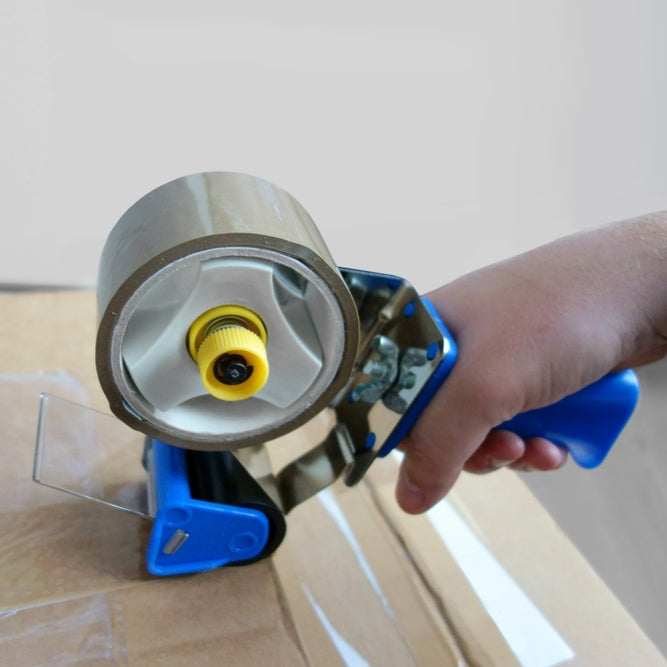 Handy Packing Tape Dispenser | Tape Cutter Package with Roller