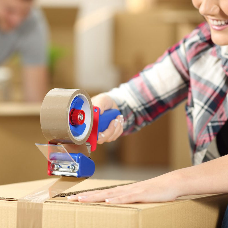 Handy Packing Tape Dispenser | Tape Cutter Package with Roller