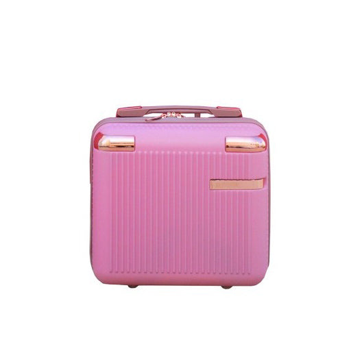 Luxury Lightweight ABS Pink Beauty Case Zaappy