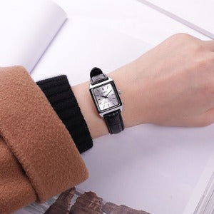 Casio Women's Analogue Quartz Stainless Steel Black Leather Watch | LTP-V007L-7E1 - A03