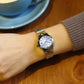 Casio Women`s Silver Analog Metal Strap Watch LTP-1241D-2ADF - B01