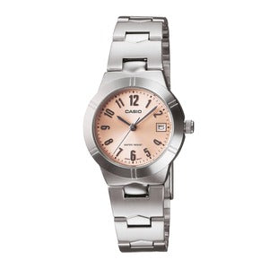 Casio Women Silver Analog Metal Strap Watch LTP-1241D-4A3DF - B03
