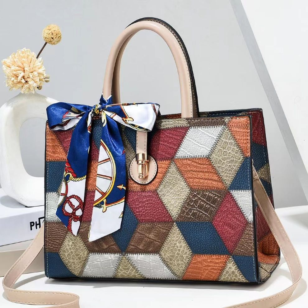 Fashion Women Printed shoulder bag | Trigon Tote bag Zaappy