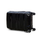 PP material Luggage | hard case trolley bag | Lightweight | 3 Pcs Set 20”24” 28”inches | 3 years warranty | PP Black | AMPPMLBK
