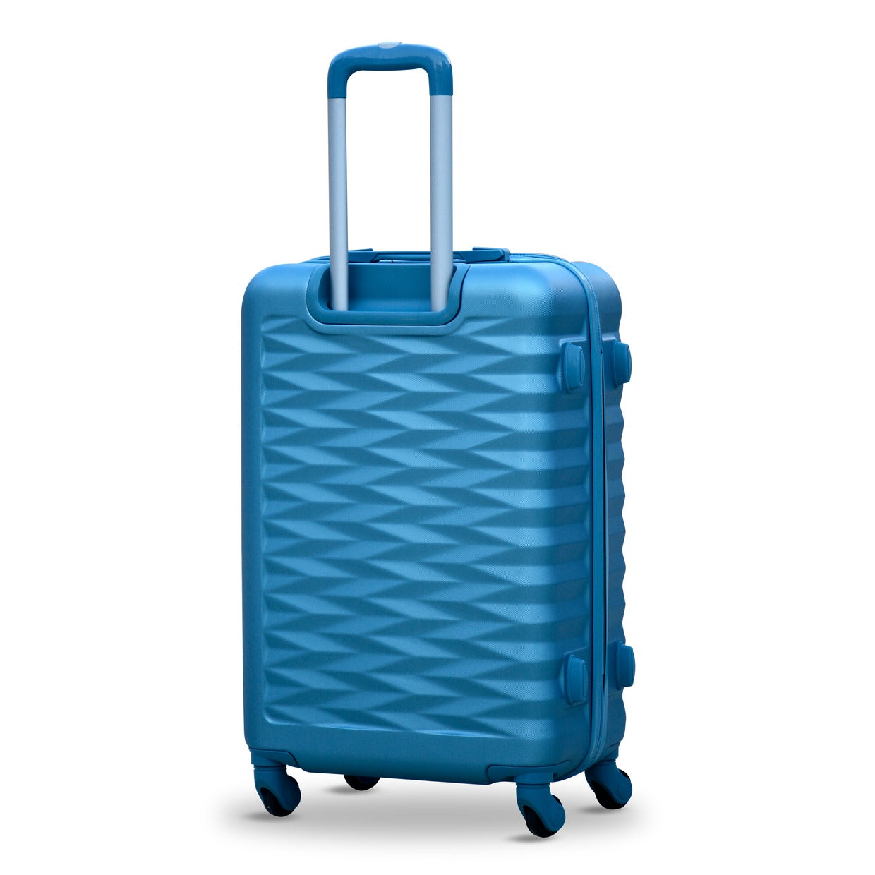 4 Pcs Set 20"24"28"32 Inches Blue Lightweight ABS Luggage Hard Case Trolley Bag | 2 Years Warranty | ASD Lightweight Luggage