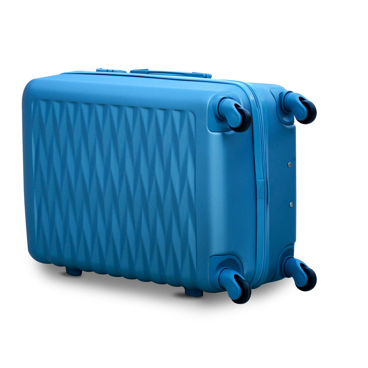 4 Pcs Set 20"24"28"32 Inches Blue Lightweight ABS Luggage Hard Case Trolley Bag | 2 Years Warranty | ASD Lightweight Luggage