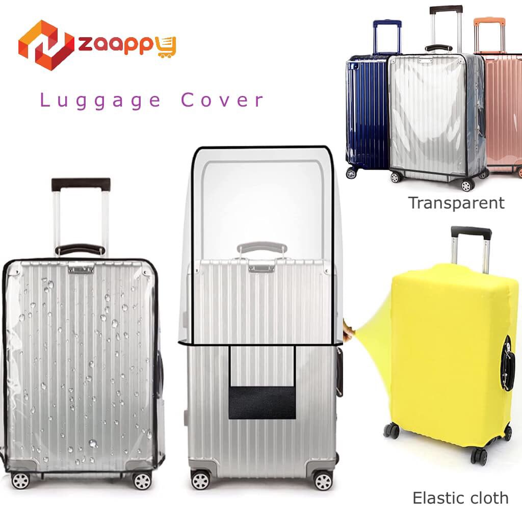 Luggage Transparent Cover | Full Cover Design | Suitcase Scratch Protection