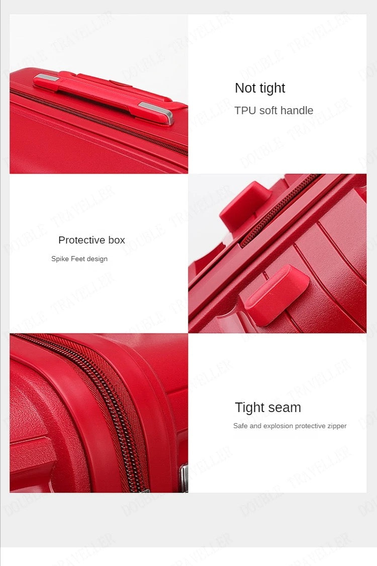 PP material Luggage | Hard case | Lightweight | Hand carry bag, 20 - 25 kg, 24 inches