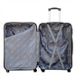 3 Pcs Set  20” 24” 28 Inches Red Colour Lightweight ABS Luggage Hard Case Trolley Bag zaappy UAE