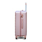 Lightweight ABS Luggage | Hard Case Trolley Bag | 4 Pcs Set 7” 20” 24” 28 Inches | Diamond Cut Rose Gold