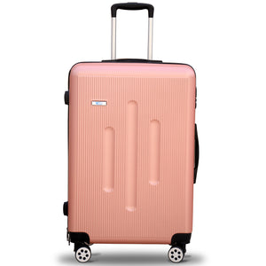 Rose Gold 25 Kg 4 Wheel ABS Dot Luggage C2L | Yinton Dot Rose Gold - YXLGAB4WRG
