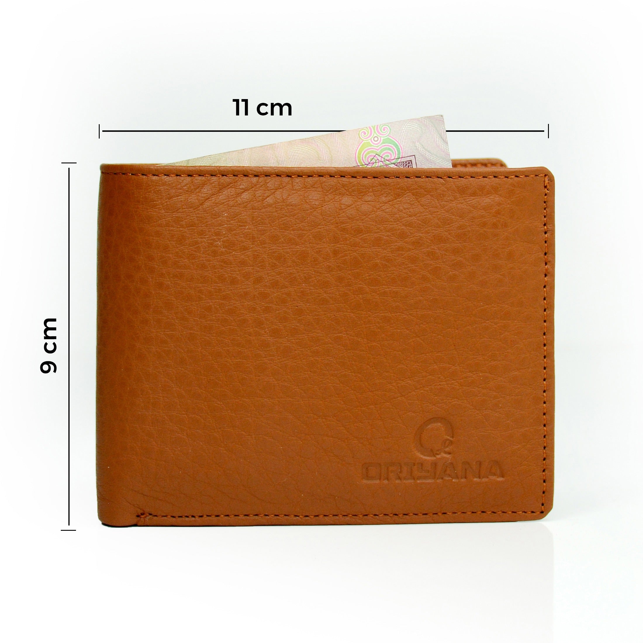 Oriyana Men's Genuine Leather RFID Blocking Wallet | LL 3062 Leather Wallet