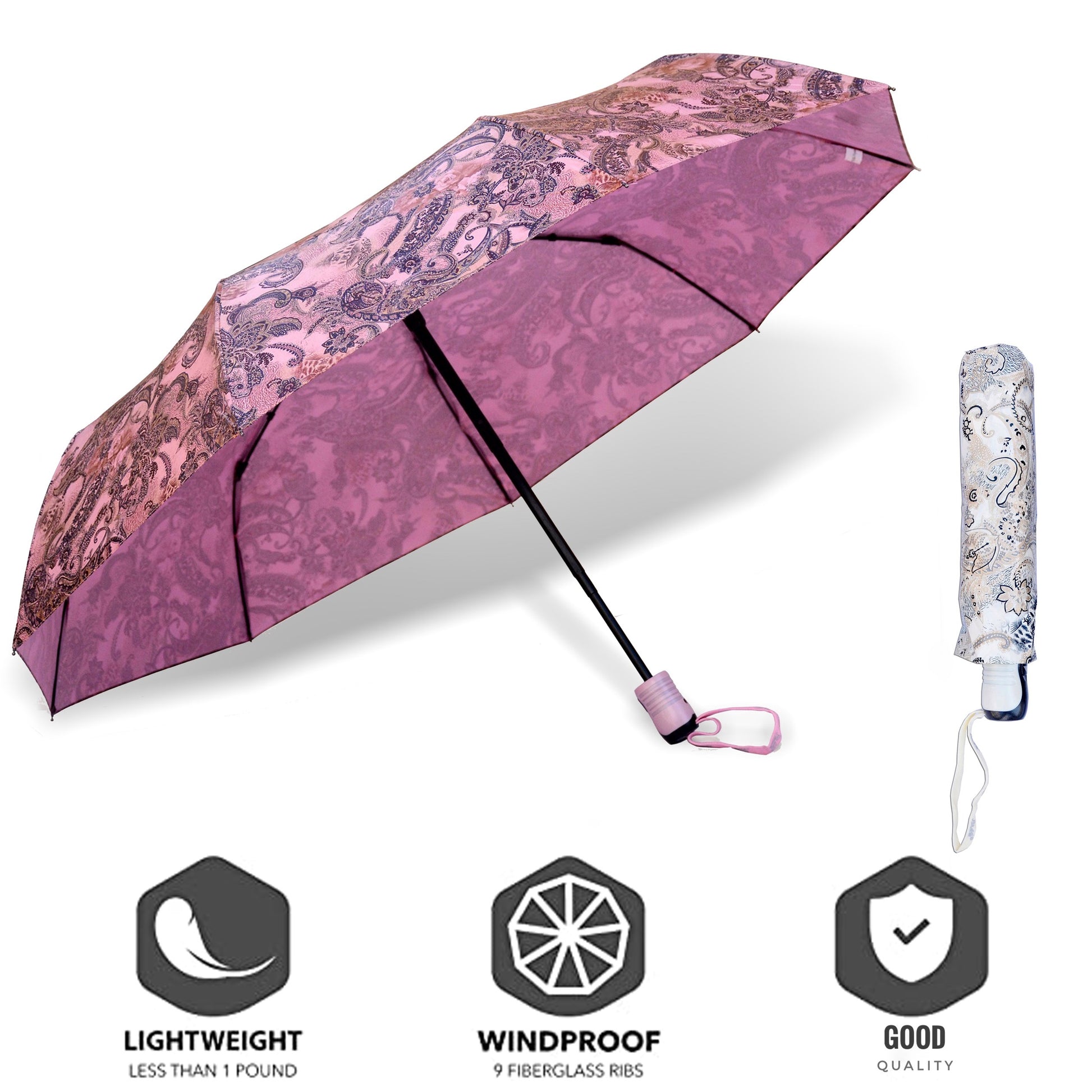 Automatic Closing Bravo Umbrella Zaappy