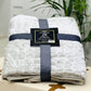 Soft Embossed Double Bed Blanket | Embossed Flannel Blanket Combo Zaappy